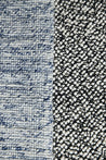 Blue & White Plush Wool