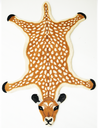 Antelope shaped rug by Studio 321B